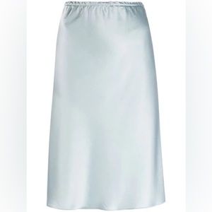 Alexachung Woman Gathered Satin-crepe Skirt Sky Blue
Visit